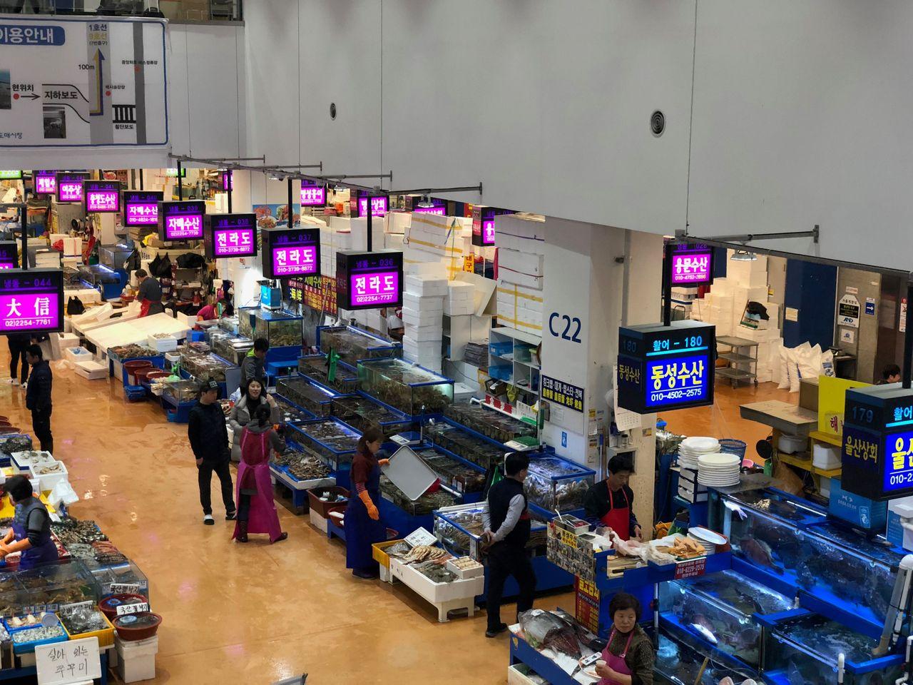 韓国、旅行、韓国市場、ソウル市場